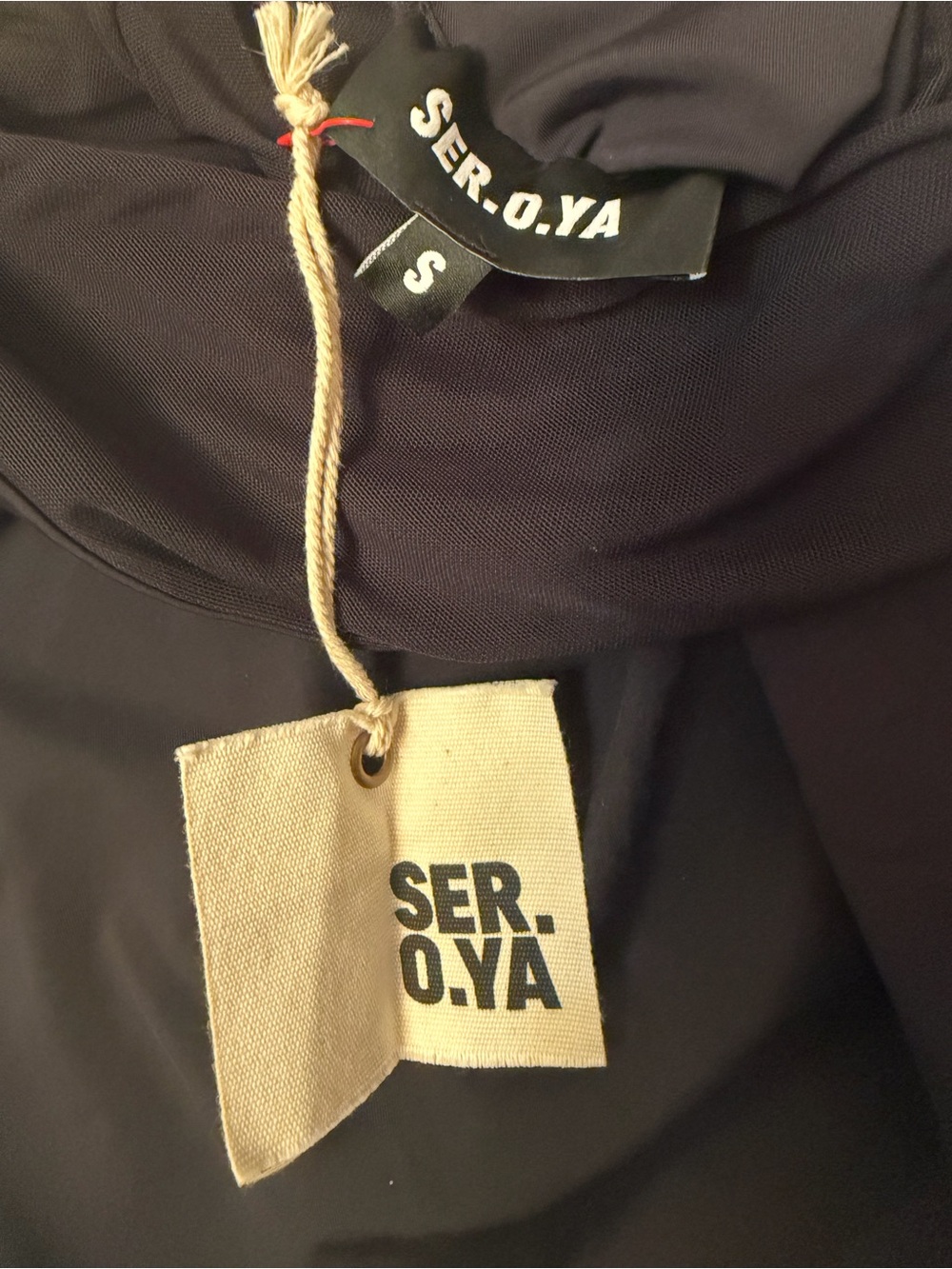 NWT SER.O.YA SEROYA BRANDI MESH BODYSUIT SIZE SMALL $178 REVOLVE - Picture 5 of 14